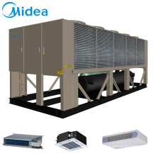 Midea 250ton Chiller 330kw Air Cooled Screw Water Chiller for HVAC System
